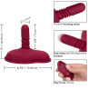 Calexotics - Rider Massager Double Moteur Télécommande Rouge